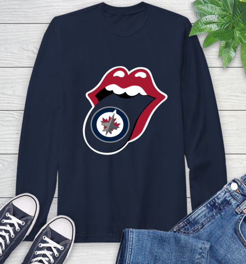 Winnipeg Jets NHL Hockey Lips I Root For My Team Adoring Fan 61