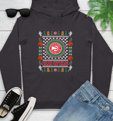 Atlanta Hawks Merry Christmas NBA Basketball Loyal Fan Ugly Shirt 142