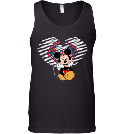 MLB Philadelphia Phillies The Heart Mickey Mouse Disney Baseball T Shirt 9AwwONnLzXl unisex tank 17 95 151514 front black