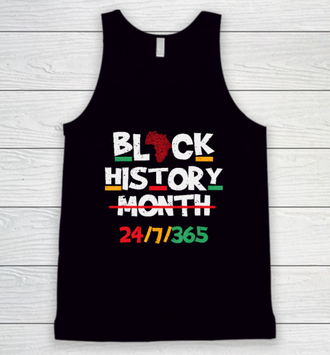 Black Heritage Black History Month 24 7 Proud Tank Top