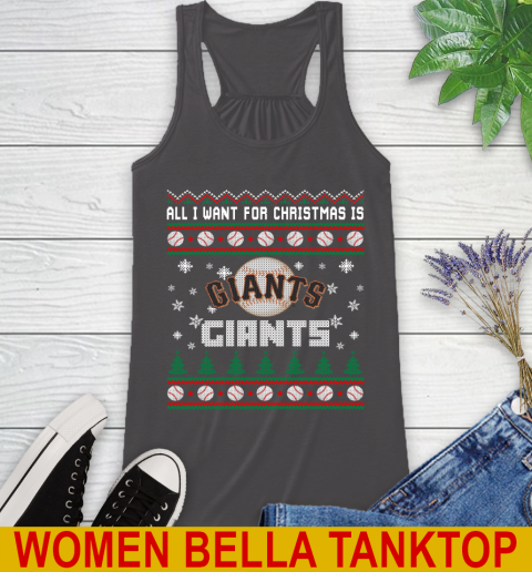 MLB All I Want For Christmas Is San Francisco Giants Baseball Sports 46
