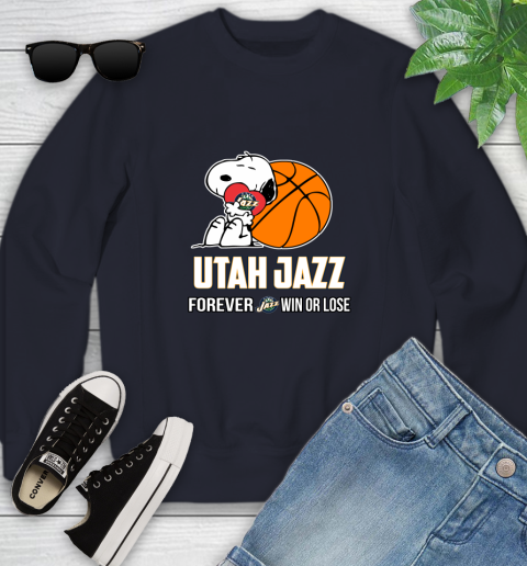 NBA The Peanuts Movie Snoopy Forever Win Or Lose Basketball Utah Jazz 117