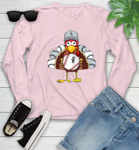Chicago White Sox Turkey thanksgiving Youth Long Sleeve 10