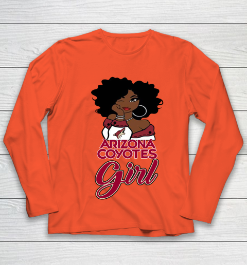 Arizona Coyotes Girl NHL Youth Long Sleeve 4