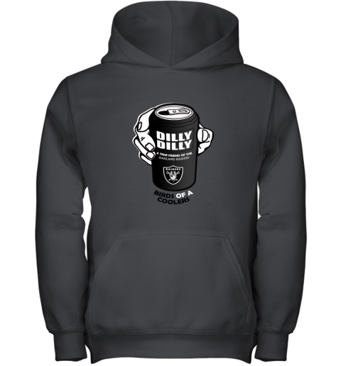 Bud Light Dilly Dilly! Oakland Raiders Birds Of A Cooler Youth Hoodie