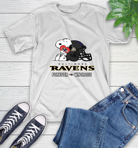 NFL The Peanuts Movie Snoopy Forever Win Or Lose Football Baltimore Ravens