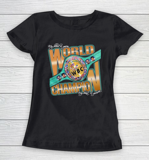 WBC Shirt World Champion Women's T-Shirt