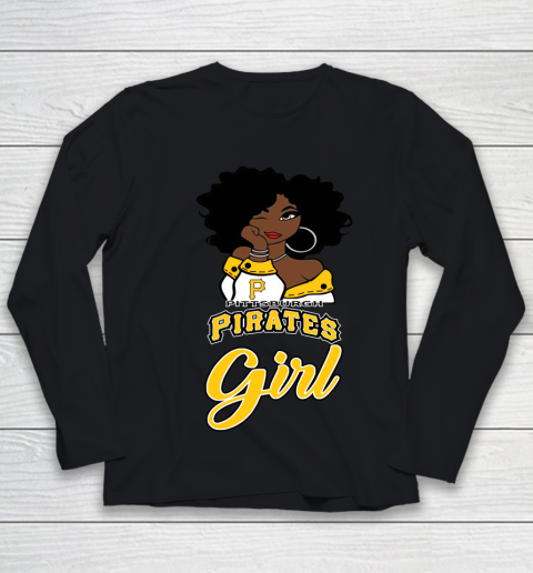 Pittsburgh Piratess Girl MLB Youth Long Sleeve
