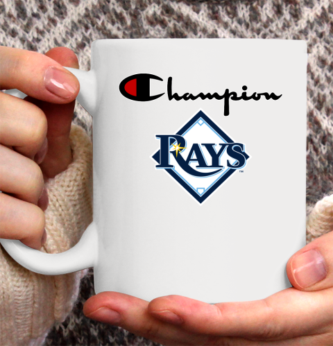 MLB Baseball Tampa Bay Rays Champion Shirt Ceramic Mug 15oz