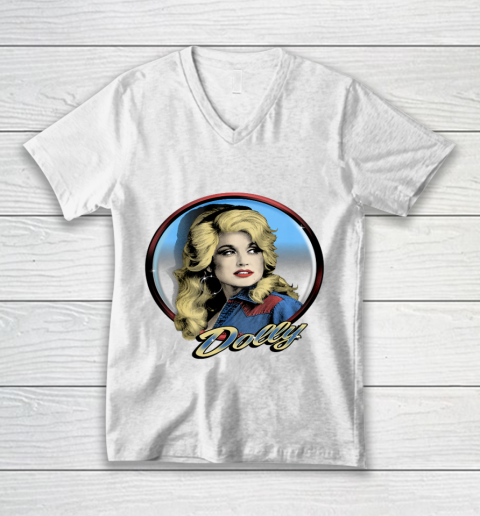 Dolly Parton Western V-Neck T-Shirt