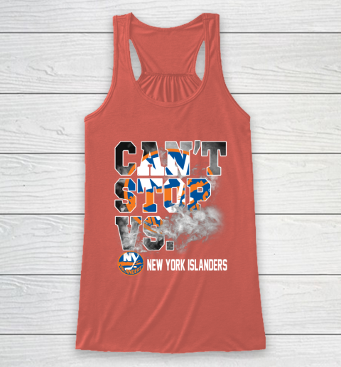 NHL New York Islanders Hockey Can't Stop Vs Racerback Tank 3