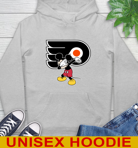 Philadelphia Flyers NHL Hockey Dabbing Mickey Disney Sports Hoodie 6
