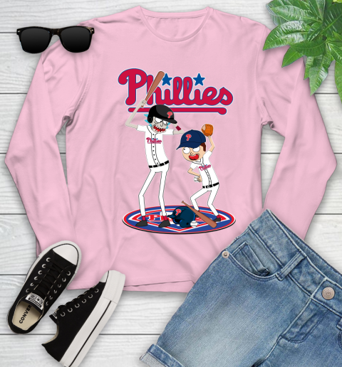 MLB Philadelphia Phillies Rick And Morty Baseball 134