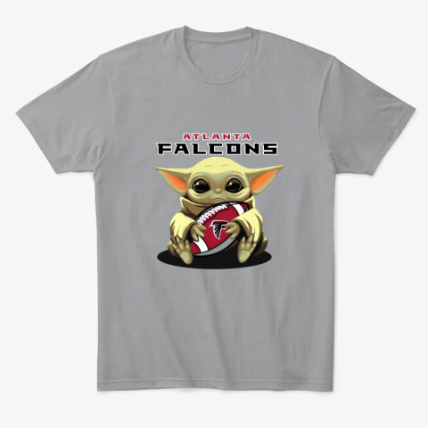 mzl5 baby yoda loves the atlanta falcons classic t shirt 2 front sport grey