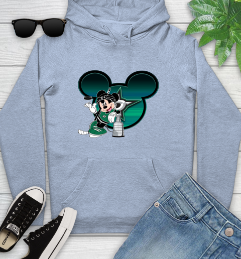 NHL Dallas Stars Stanley Cup Mickey Mouse Disney Hockey T Shirt Youth Hoodie 10
