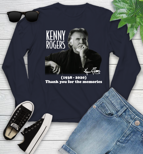 Kenny Rogers 1938 2020 signature thank you for the memories 114