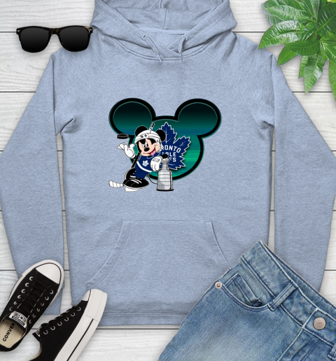NHL Toronto Maple Leafs Stanley Cup Mickey Mouse Disney Hockey T Shirt Youth Hoodie 10