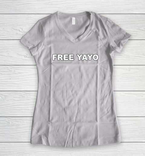 Free Yayo Women's V-Neck T-Shirt