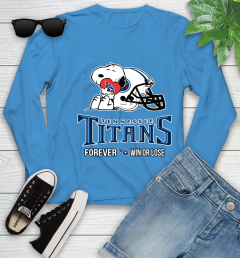 NFL The Peanuts Movie Snoopy Forever Win Or Lose Football Tennessee Titans 131