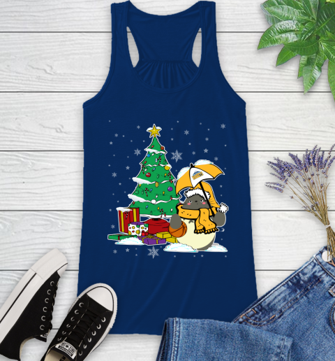 Denver Nuggets NBA Basketball Cute Tonari No Totoro Christmas Sports Racerback Tank 8
