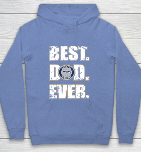 NFL Seattle Seahawks Football Best Dad Ever Family Shirt Youth Hoodie 8