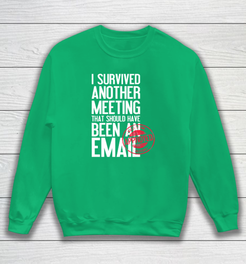 I Survived Another Meeting That Should Have Been An Email Sweatshirt 10