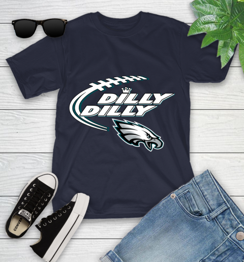 NFL Philadelphia Eagles Dilly Dilly Football Sports Youth T-Shirt 3
