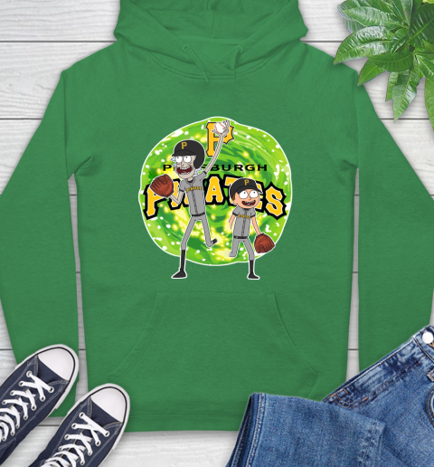 MLB Pittsburgh Pirates Rick And Morty Baseball Sports Hoodie 8