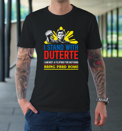 Support Duterte – Stand with Duterte Against ICC Charges T-Shirt