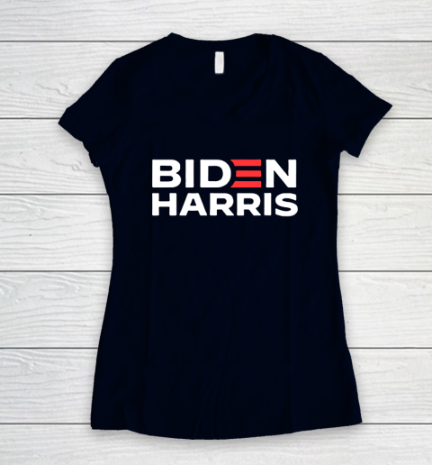 Biden Harris Logo Women's V-Neck T-Shirt 2