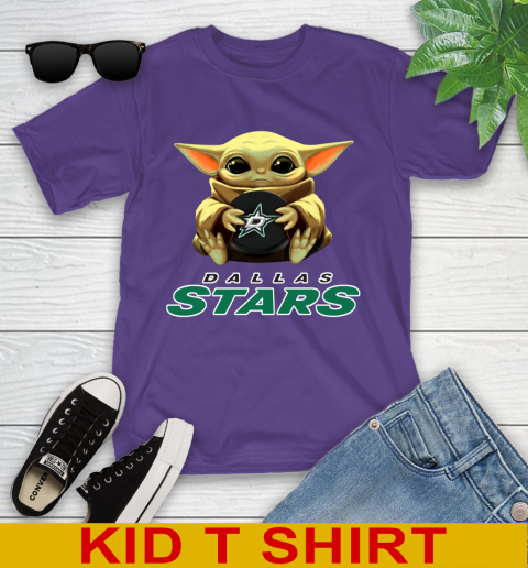 NHL Hockey Dallas Stars Star Wars Baby Yoda Shirt 104