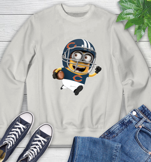 NFL Chicago Bears Minions Disney Football Sports Sweatshirt 12