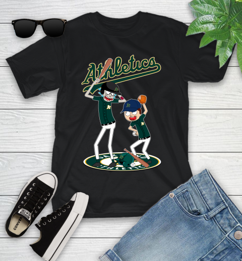 MLB Oakland Athletics Rick And Morty Baseball 104