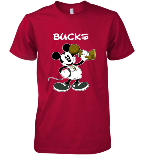 Mickey Milwaukee Bucks Premium Men's T-Shirt