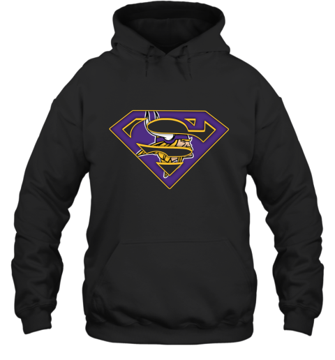 We Are Undefeatable The Minnesota Vikings x Superman NFL Hoodie