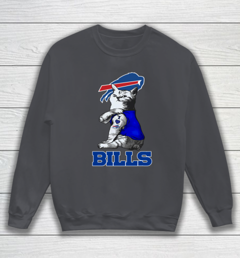 NFL Football My Cat Loves Buffalo Bills Sweatshirt 4
