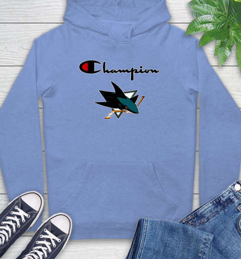 NHL Hockey San Jose Sharks Champion Shirt Hoodie 11