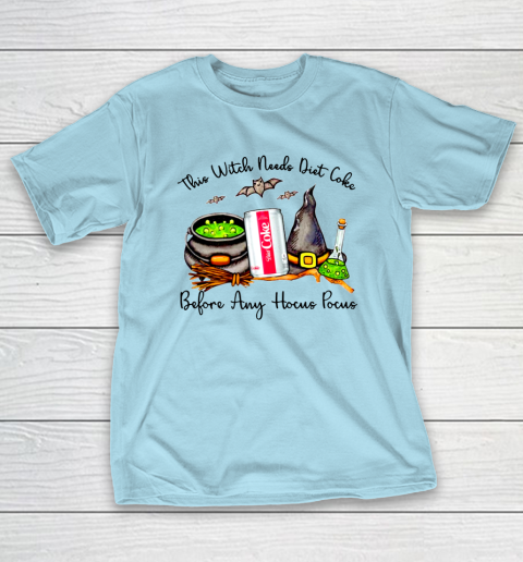 Hocus Pocus Halloween  This Witch Need Diet Coke T-Shirt 10