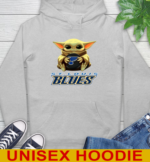 NHL Hockey St.Louis Blues Star Wars Baby Yoda Shirt 18