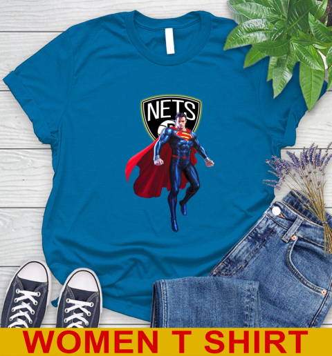 NBA Awesome Superman Basketball Sports Brooklyn Nets 95