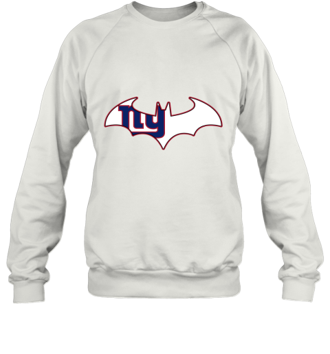 We Are The New York Giants Batman NFL Mashup Sweatshirt