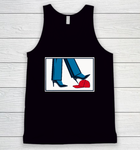 Kamala Harris Heels Stepping On Maga Hat Tank Top