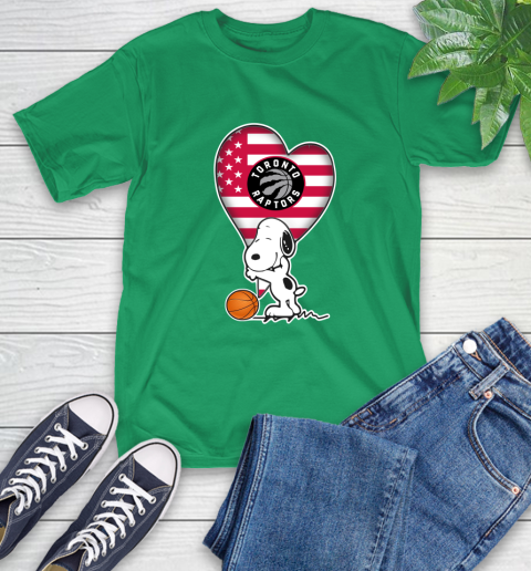 Toronto Raptors NBA Basketball The Peanuts Movie Adorable Snoopy T-Shirt 7