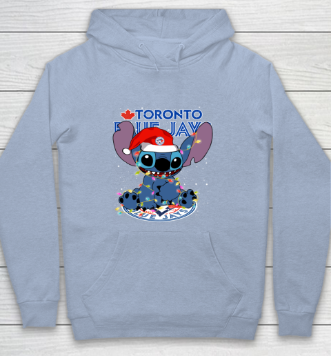 Toronto Blue Jays MLB noel stitch Baseball Christmas Youth Hoodie 5