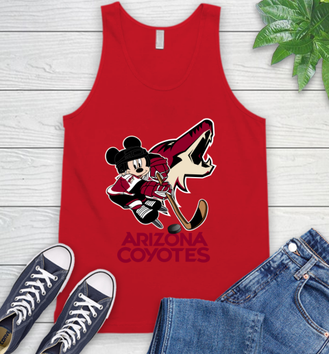 NHL Arizona Coyotes Mickey Mouse Disney Hockey T Shirt Tank Top 6