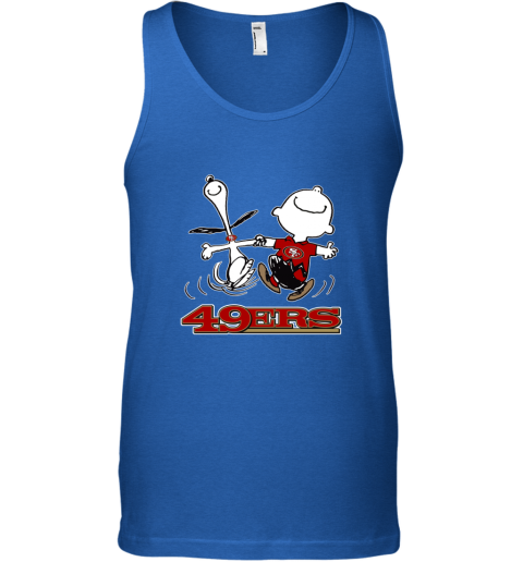 Snoopy And Charlie Brown Happy San Francisco 49ers - Rookbrand