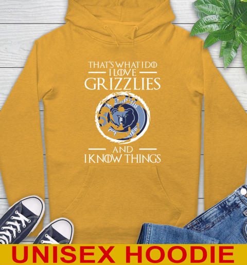 Memphis Grizzlies NBA Basketball That's What I Do I Love My Team And I Know Things Game Of Thrones 14