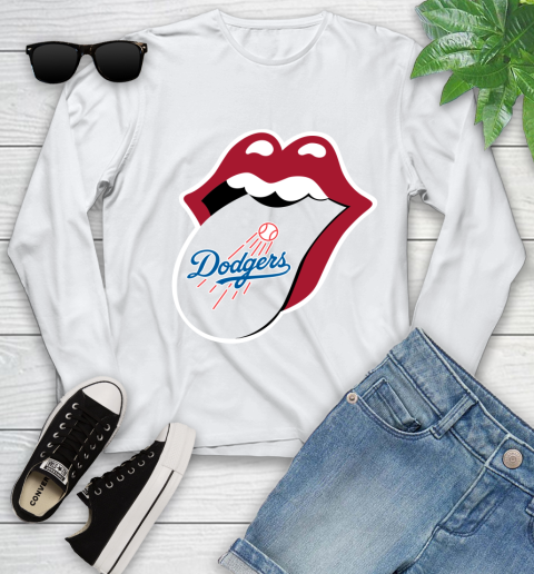 Los Angeles Dodgers MLB Baseball Lips I Root For My Team Adoring Fan 125