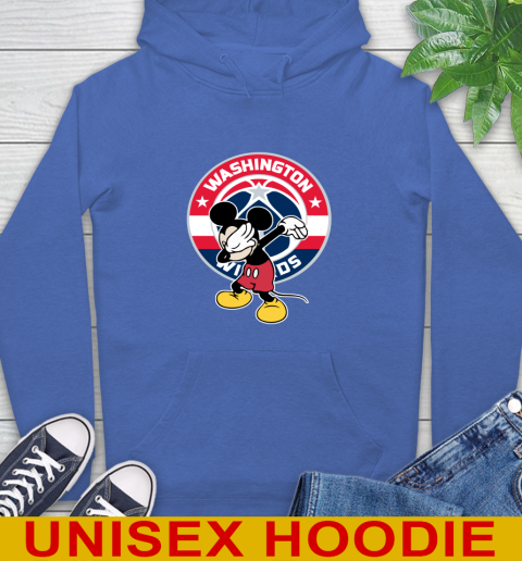 Washington Wizards NBA Basketball Dabbing Mickey Disney Sports Hoodie 9
