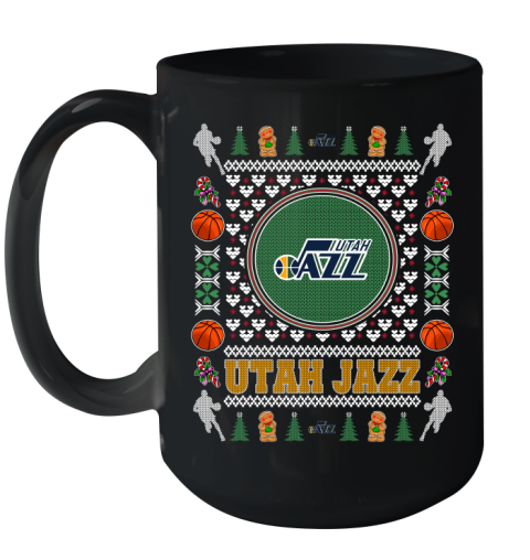 Utah Jazz Merry Christmas NBA Basketball Loyal Fan Ceramic Mug 15oz